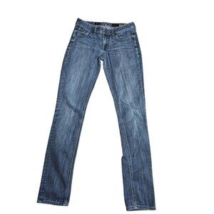 X2 High Waist Ultra Skinny Jeans Womens 2 Blue Medium Wash Slim Denim